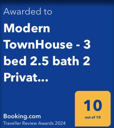 威灵堡Modern Townhouse - 3 Bed 2.5 Bath 2 Private Gated Parking别墅 外观 照片